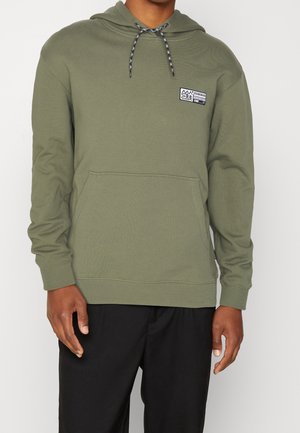 Hoodie - dark green
