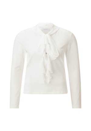 Rich & Royal, RICH & ROYAL LONGSLEEVE - Long sleeved top - pearl white