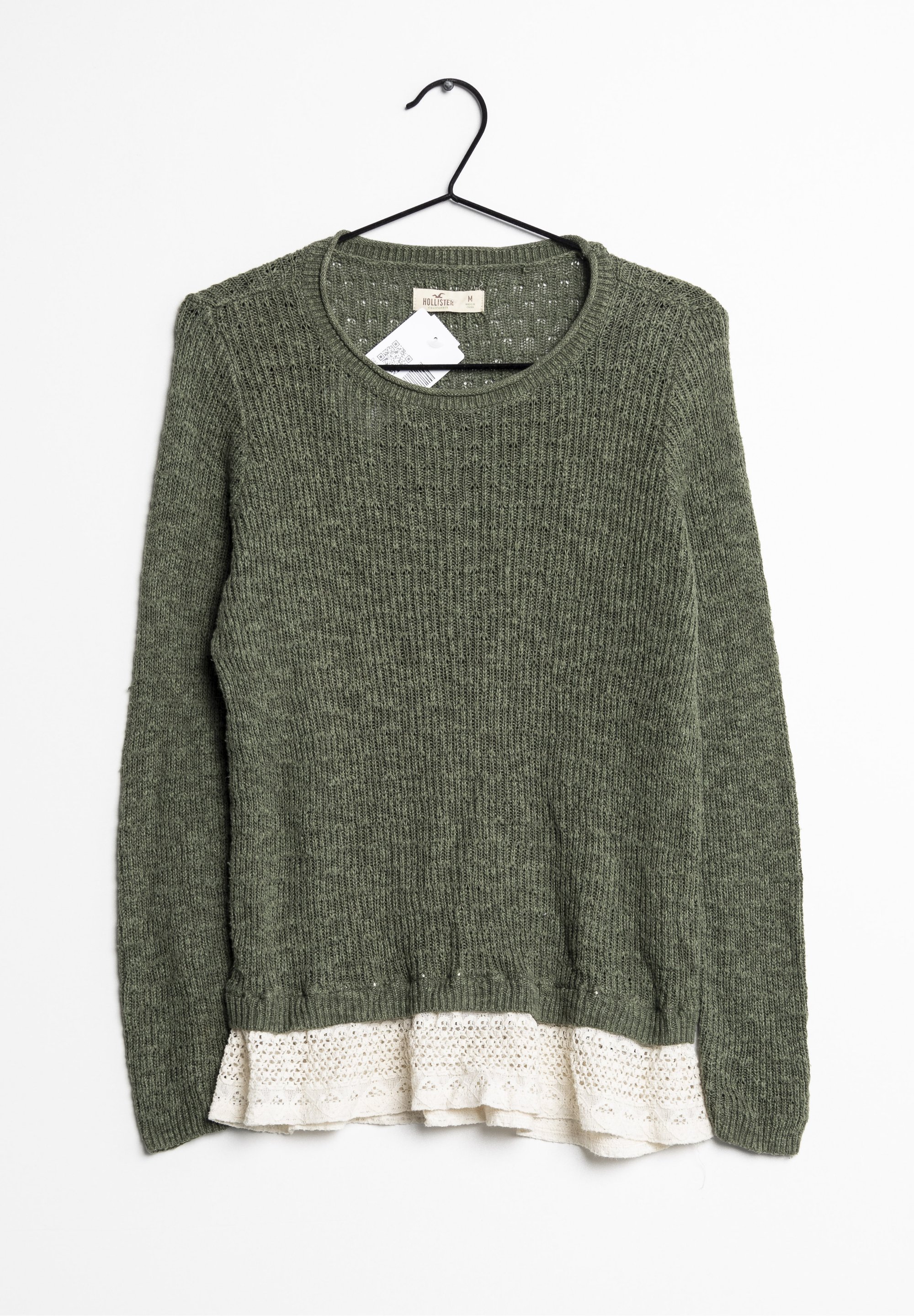 Hollister Strickpullover green/grün (Pre-owned) Zalando