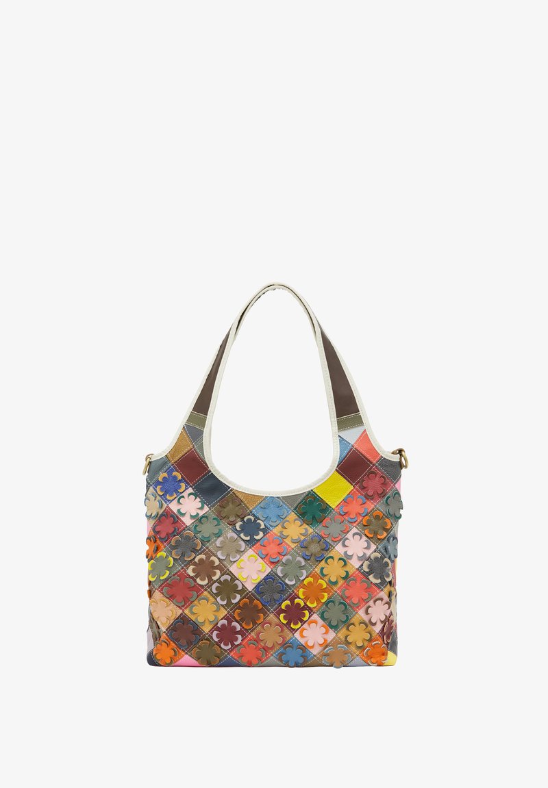 IZIA HOBO - Kézitáska - white multicolor