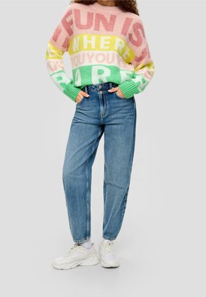 Striktrøje - salmon