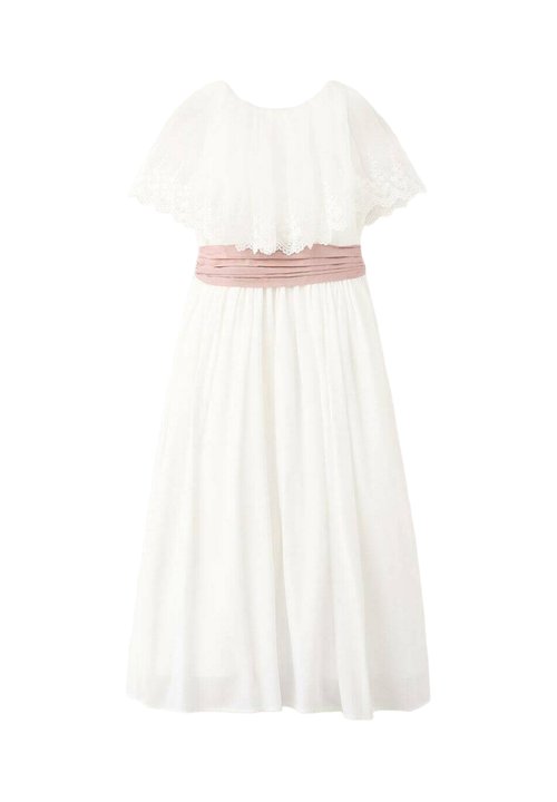 Mango Kids KID - Rochie cocktail/Rochie petrecere - white