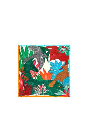 ANIMALES Y VEGETACION TROPICAL - Šalle - verde