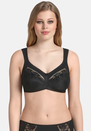 SAFINA - ENTLASTUNGS BH OHNE BÜGEL - Reggiseno - schwarz