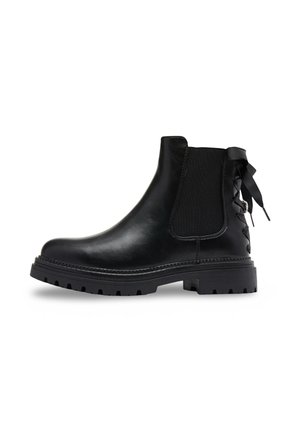 Bottines à plateau - noir