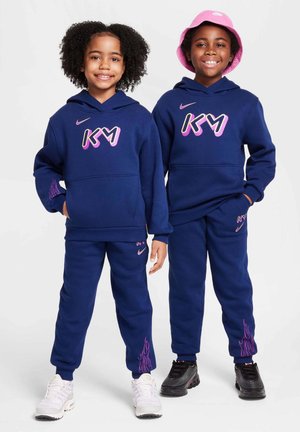 KYLIAN MBAPPE - Felpa con cappuccio - blue void vivid purple metallic gold