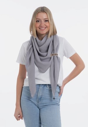Knit Factory LIV - Halsdoek - light grey