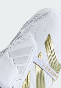 adidas Performance PREDATOR ELITE FT FG - Futbola apavi, cieta zeme - cloud white   gold metallic   cloud white