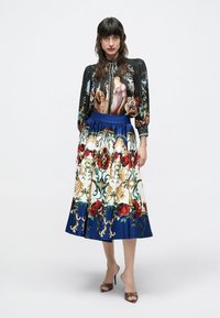 Alice + Olivia CORA VOLUMINOUS BUTTON - Hemdbluse - muse