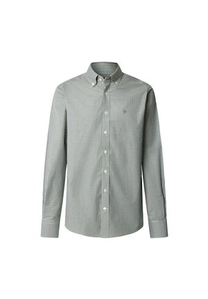 Hackett London ESS GINGHAM - Camisa - emerald green