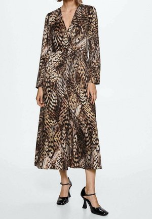 Mango Robe de jour - brown