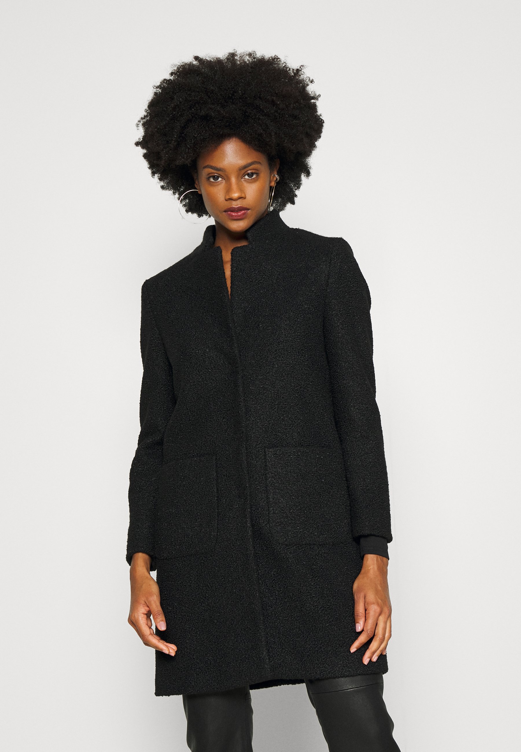Royal TEDDY COAT - Classic coat - black 