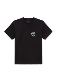 Vans - CLASSIC MINI DUAL PALM II SS - T-shirts print - black iceberg green Miniaturebillede 1