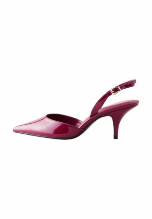 REGULAR FIT - FOREVER COMFORT POINTED TOE CURVY SLINGBACK - Escarpins - pink patent