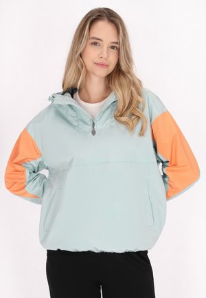 Let jakke / Sommerjakker - pastellmint colorblock