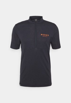 CADENCE HALF ZIP T - Cycling-Trikot - iron