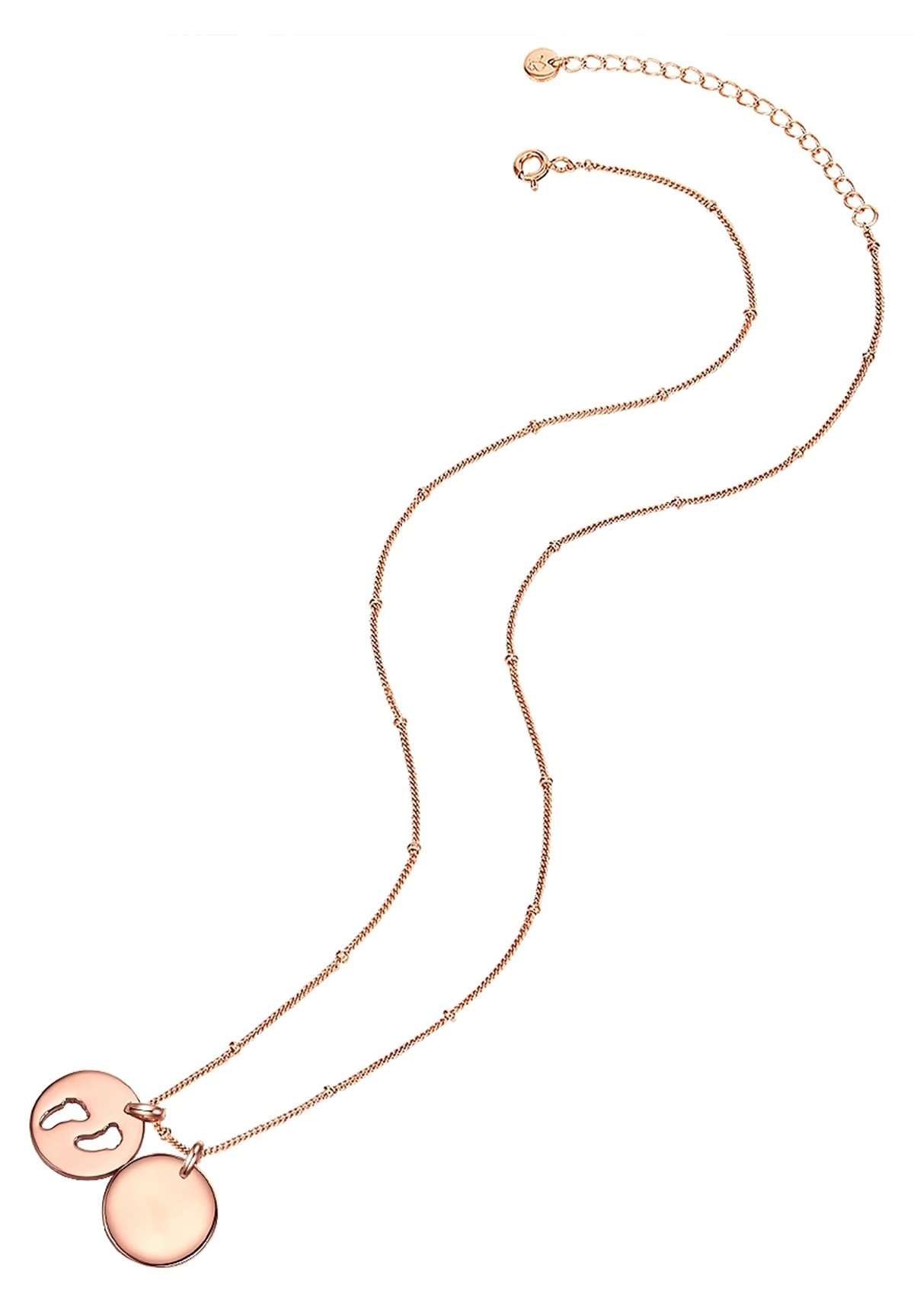 WICKED Glinda Logo Halskette In Rosegold – Verstellbar 40-45 Cm, Zinklegierung, Mit Kristallen, Offiziell Lizenziert