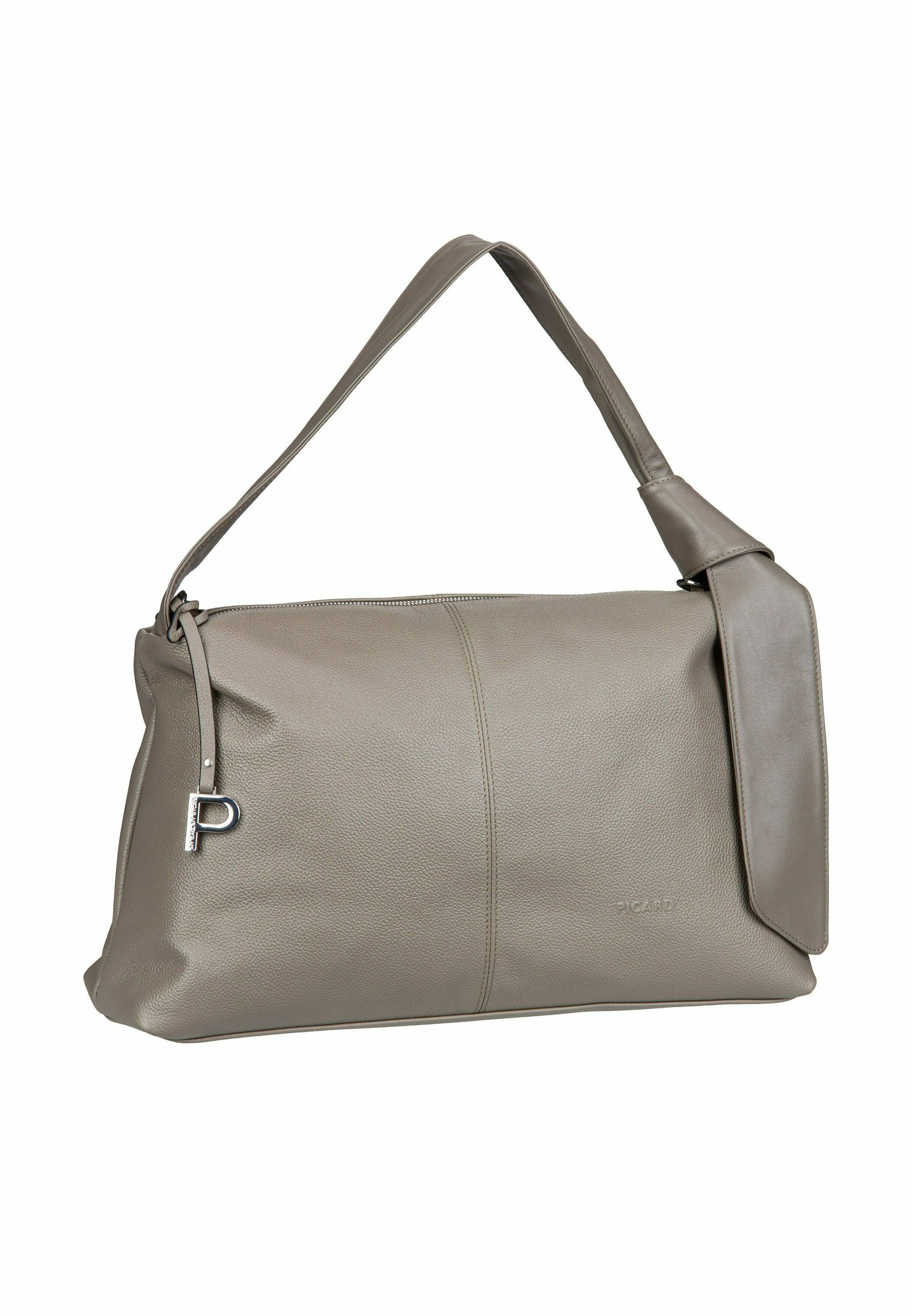 Schultertasche Picard Tasche Grau Leder Picard Handtasche Gravel - Main Image