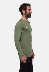 Mammut TRIFT LONGSLEEVE MEN - Unterhemd/-shirt - marsh