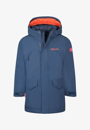 TROLLKIDS, HARSTAD - Winterjacke - mystic blue/flame orange