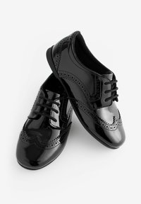 Next BROGUE SCHOOL - Zapatos de vestir - black patent