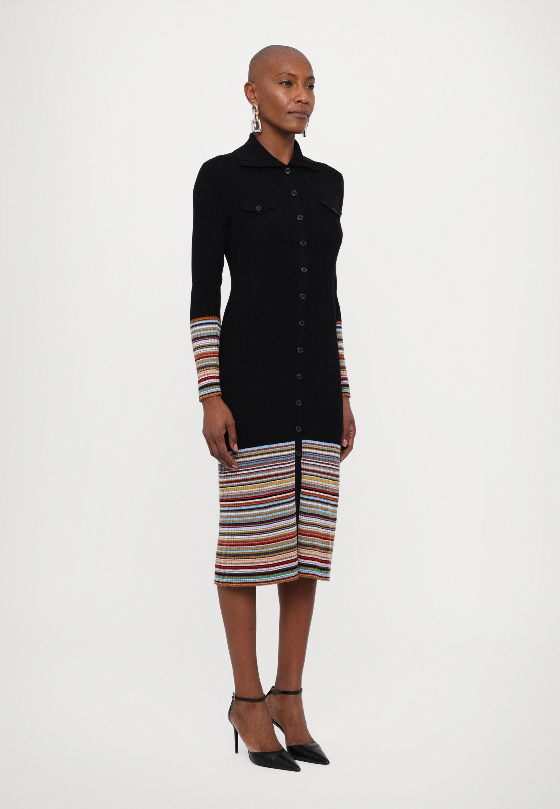 ワンピース PAUL SMITH Woman Dress Black W1R498NN11065 79 Paul Smith WOMENS DRESS - Jumper dress - black - Zalando.co.uk