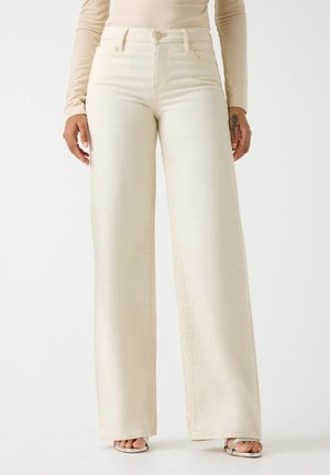 SEXY PALAZZO - Wide leg - pearl white