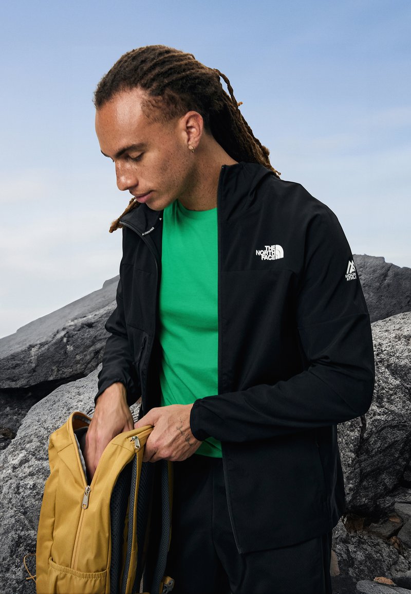 The North Face MOUNTAIN ATHLETICS TRAJECTORY FULL ZIP - Chaqueta outdoor - black