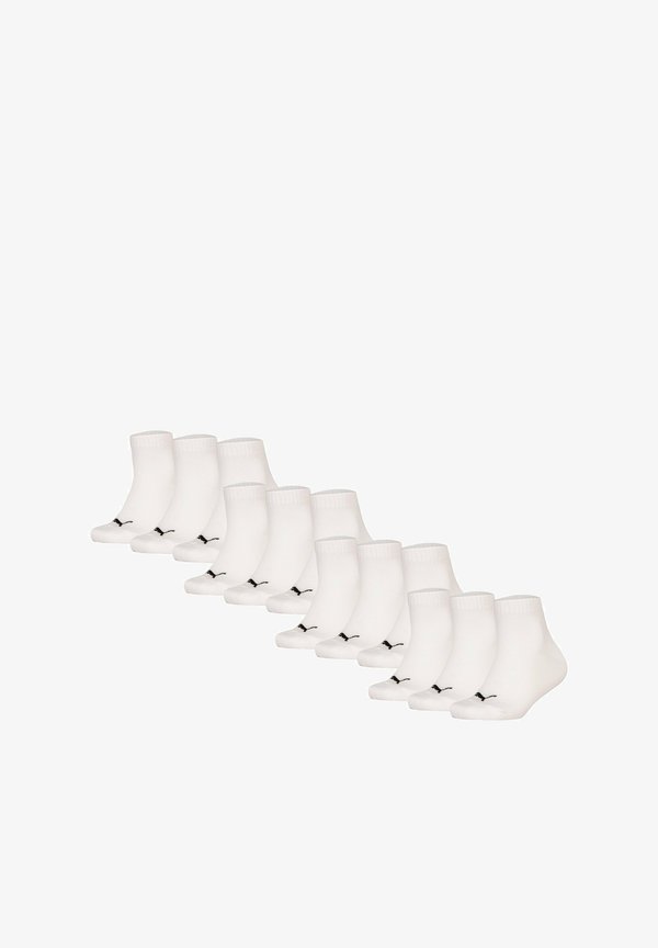 KINDER QUARTER 12ER PACK - PLAIN LOGOS - Socks - weiร