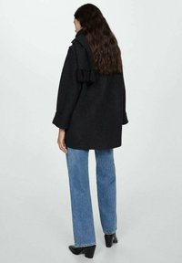 Mango Vesta na kopčanje - anthracite