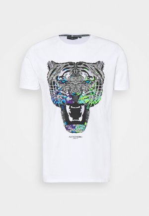 Print T-shirt - white