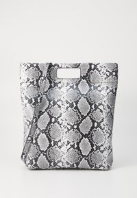SAJENNIE TOTE BAG  - Tote bag - black/white