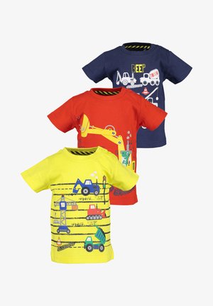 BASICS - T-shirt print - yellow