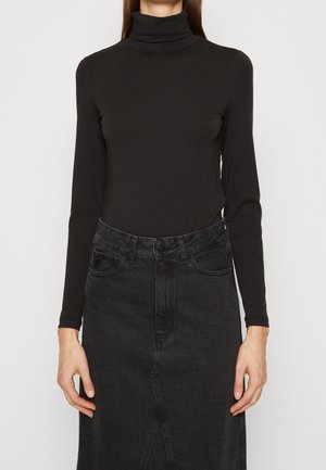 Long sleeved top - black