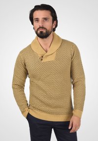 INDICODE JEANS IDCopent - Striktrøje - prairie sand