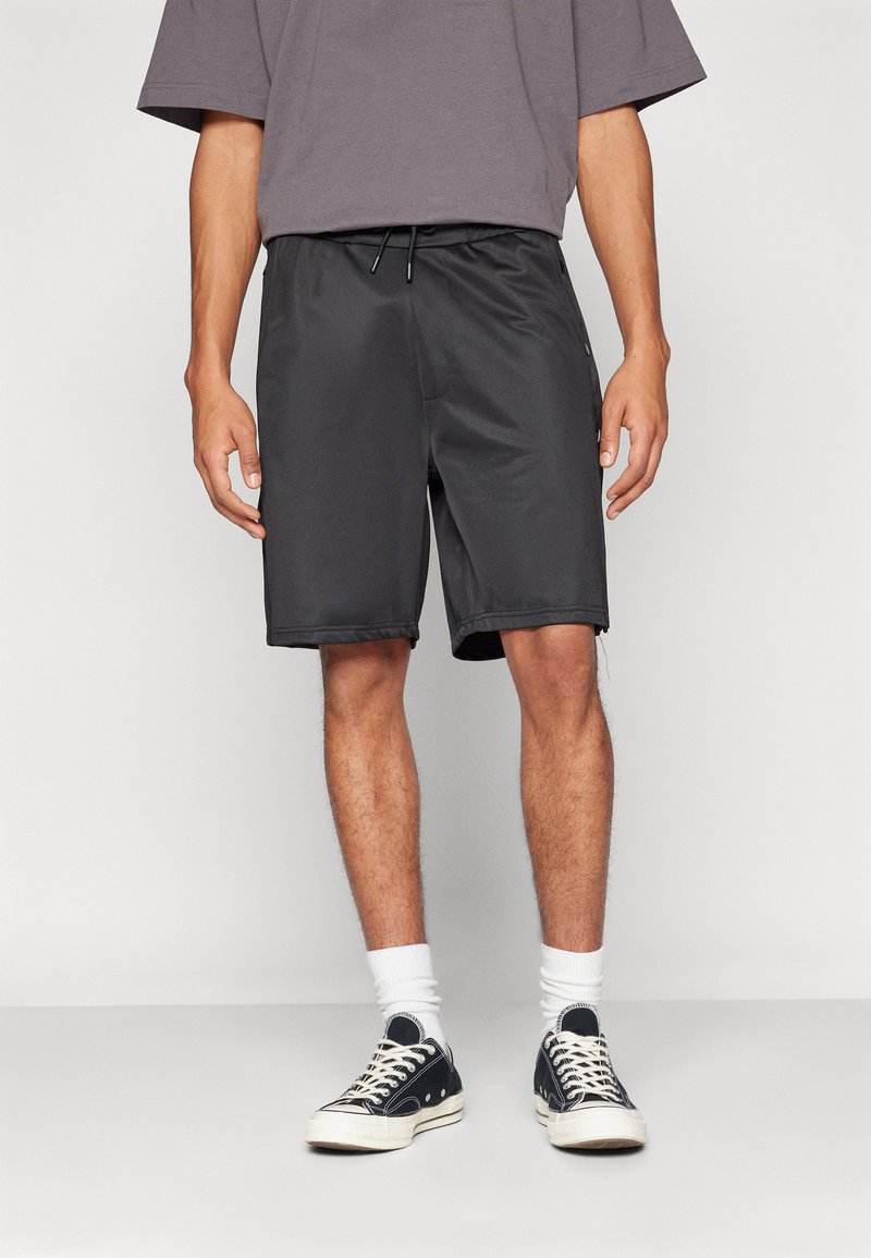YOURTURN by Zalando SNAPS BUTTON TRICOT UNISEX - Shorts - black