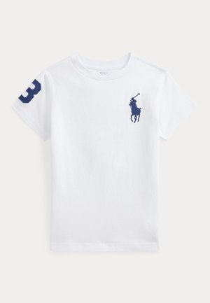 BIG PONY COTTON JERSEY TEE UNISEX - T-shirt print - white