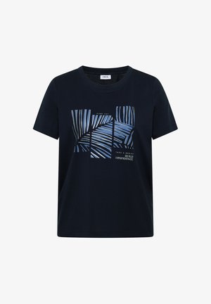 Cecil, T-SHIRT MIT RUNDHALS UND ARTWORK - T-shirt con stampa - universal blue