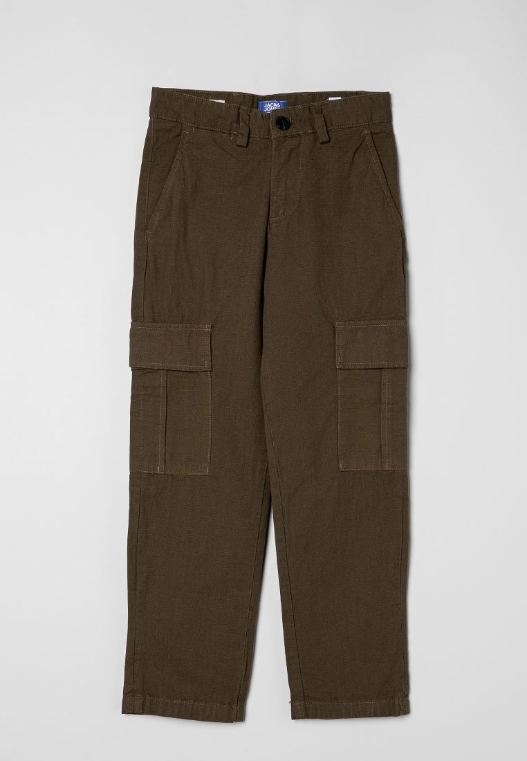 Jack & Jones Junior Cargobroek olijfgroen