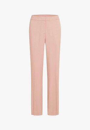 KARL LAGERFELD, KARL LAGERFELD PANTS FLUID TAILORED - Pantalon classique - misty rose