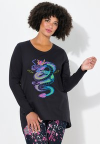 Angel of Style DRAGON PATTERN - Langarmshirt - black
