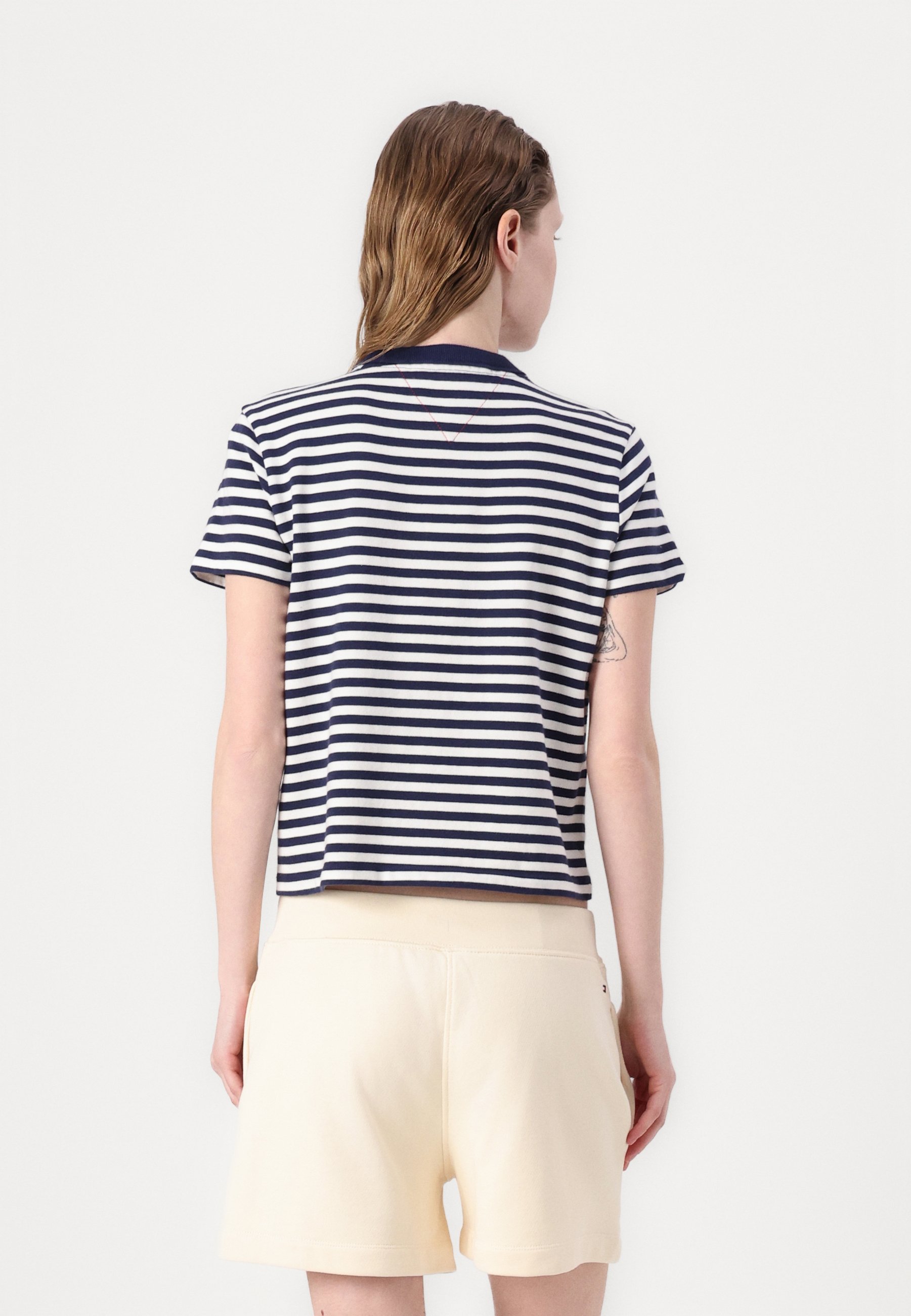 売れ筋商品|||トミー ヒルフィガー Tシャツ レディース トップス BRETON TEE - Print T-shirt - yale navy Tommy Hilfiger BRETON TEE - Print T-shirt - yale navy/dark