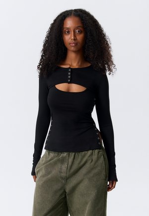 BOLERO LONGSLEEVE SET - Débardeur - black