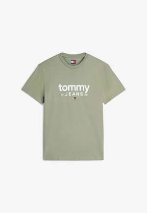 Tommy Jeans, - T-shirt z nadrukiem
