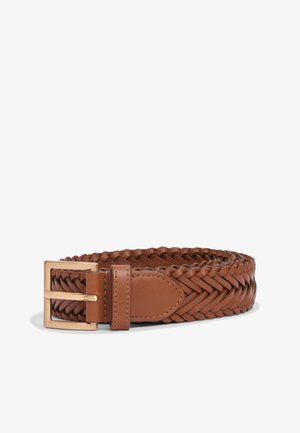 Tommy Hilfiger, SOHO BRAID - Gürtel - winter cognac