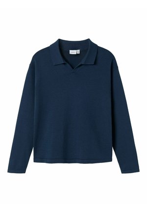 HEMD POLO - Jersey de punto - insignia blue