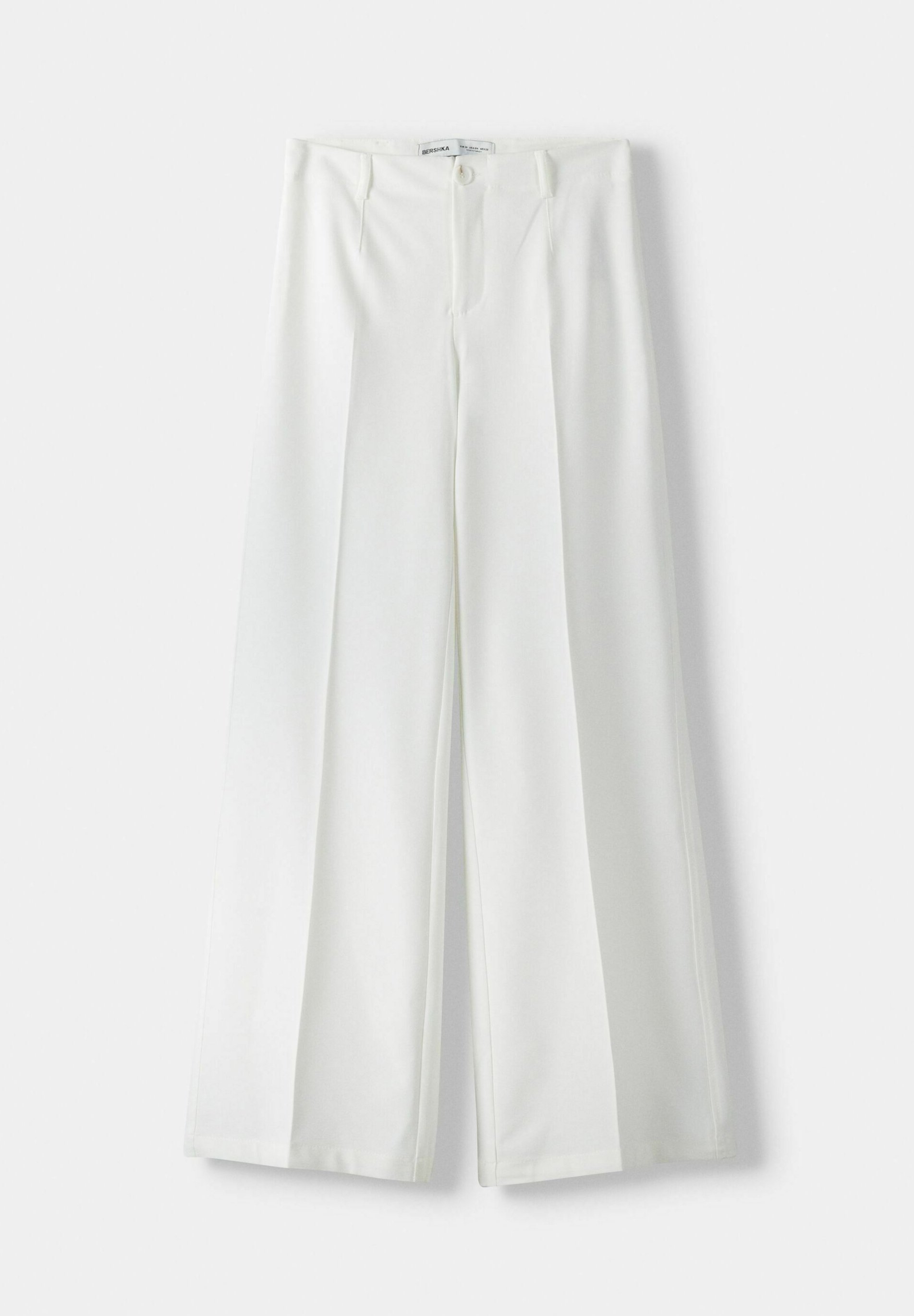 Wide-leg tailored trousers