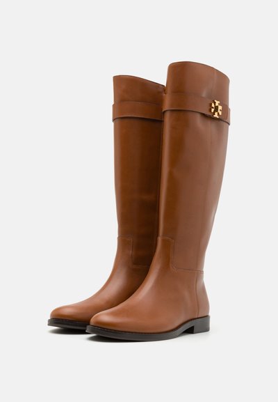 Tory Burch LOCK RIDING BOOT - Bottes - sierra cognac