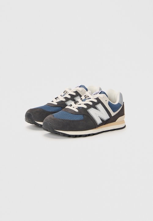 New Balance 574 Lace Black Cement Slate Grey (GS) — foto 2