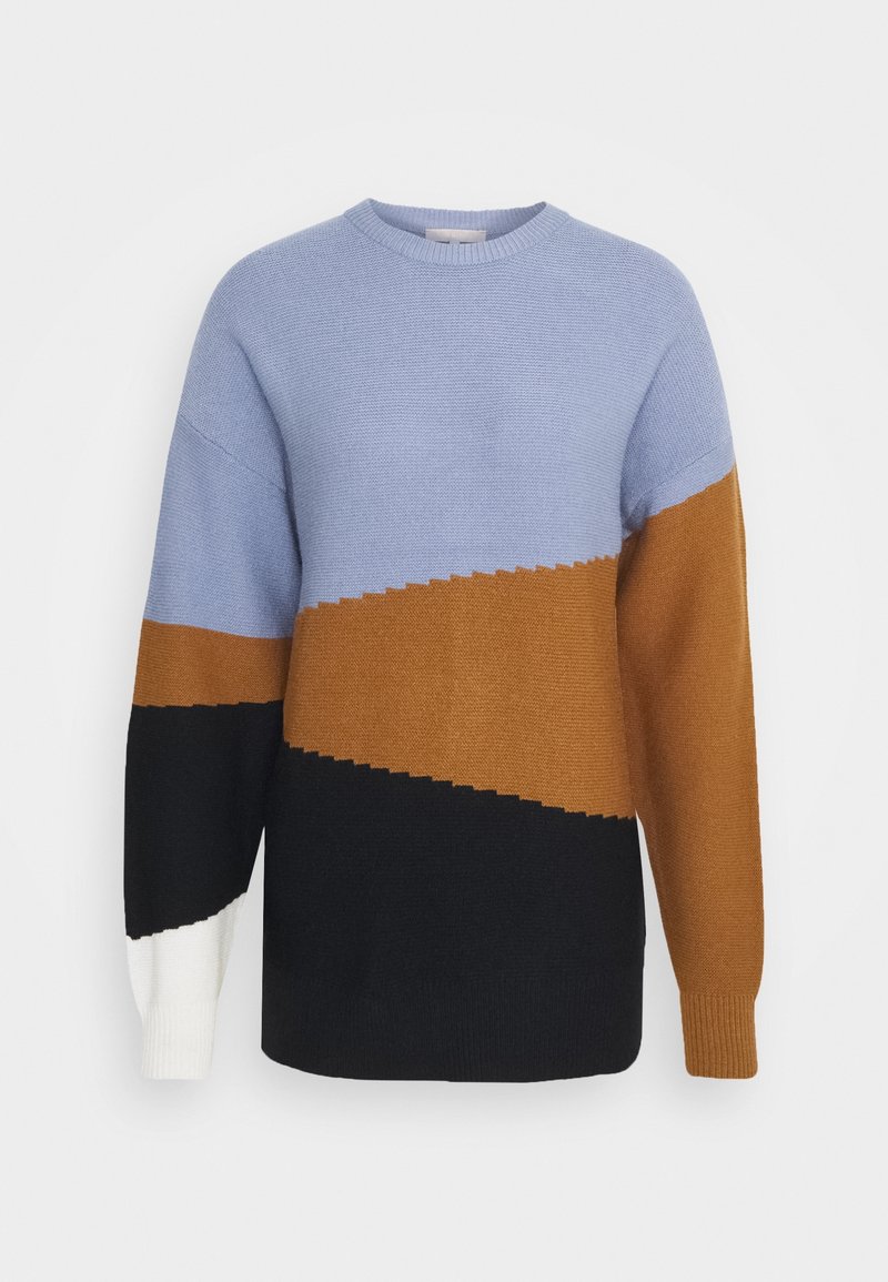 Soft Rebels Stickad tröja - light blue